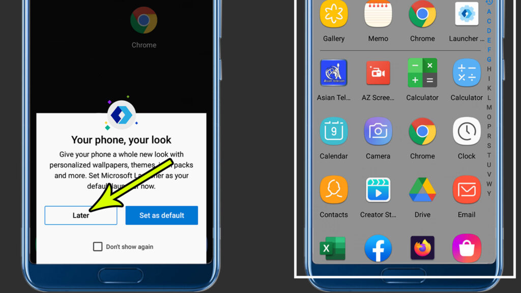 a3 1 how to hide an app in android