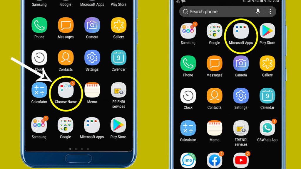 b2 how to hide an app in android