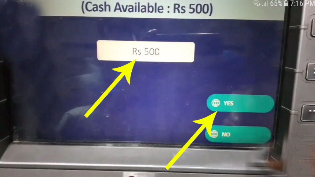 7 sbi atm pin generation by sms