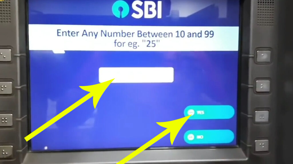 a13 1 sbi atm pin generation by sms