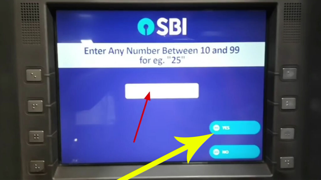 a6 sbi atm pin generation by sms