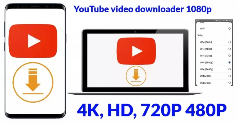 4K HD, 2K, 720P 480P, YouTube video downloader 1080p