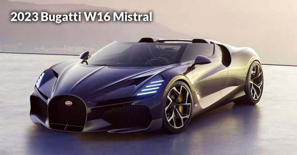 2023 Bugatti W16 Mistral